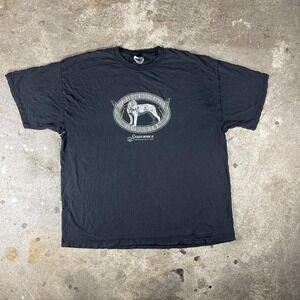 Vintage 90s white dog pale ale tshirt